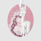 Alpaca Love Ornament (voorkant)