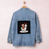 Alpaca Luiaard Kerstdag Denim Jacket (Hangar)