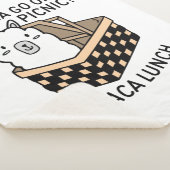 Alpaca Lunch Sherpa Deken (3/4)