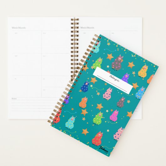 Alpaca Magical Weekly Planner (Display)