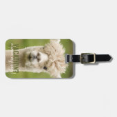 Alpaca My Bags Custom Bagagelabel (Voorkant horizontaal)