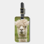 Alpaca My Bags Custom Bagagelabel (Voorkant verticaal)