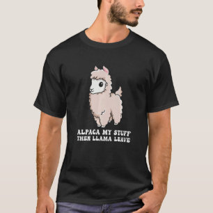 Alpaca My Stuff laat Llama dan een woordje voor ee T-shirt