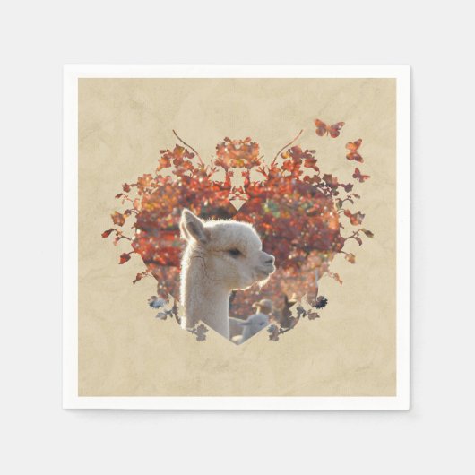 Alpaca Napkins Servet (Voorkant)