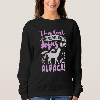 Alpaca outfit for Llama Apparel Women Girls Trui