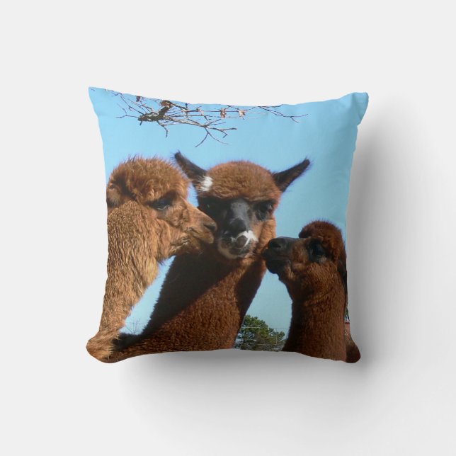 Alpaca Pillow Kussen (Voorkant)