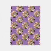 Alpaca Polyester Fleece Blanket (Voorkant)