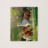 Alpaca Puzzle met Gift Box Legpuzzel (Verticaal)