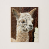 Alpaca Puzzle Rosa Legpuzzel (Verticaal)