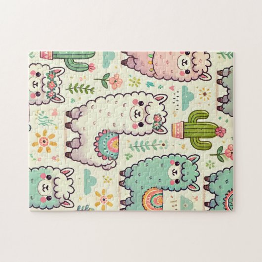 Alpaca Puzzle Terres 🧩 (Horizontal)