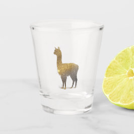 Alpaca shot glass  glas