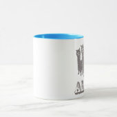 Alpaca Silhouette 4 B Mok (Midden)