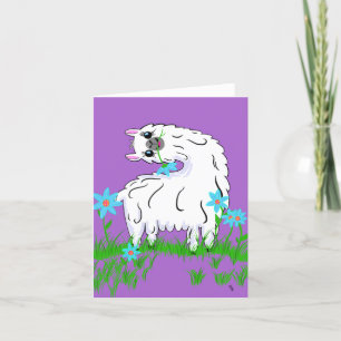 Alpaca Silliness Bedankkaart