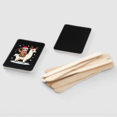 Alpaca Sloth Christmas (3) Handwaaier (Niet-gemonteerd)