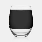 Alpaca Sloth Christmas (4) Wijnglas Zonder Voet (Links)