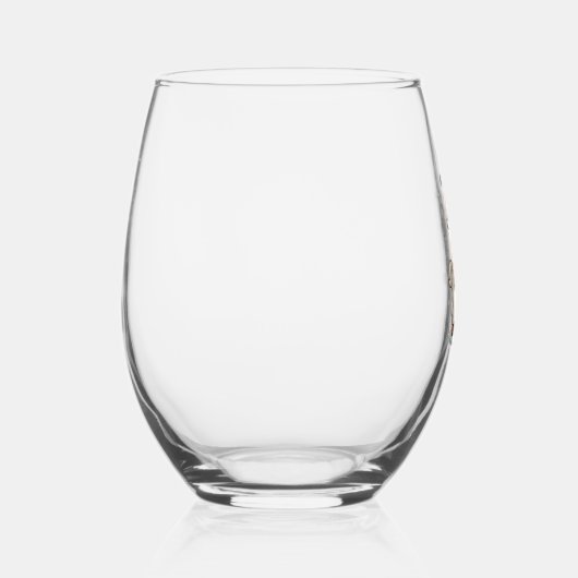 Alpaca Sloth Christmas Wijnglas Zonder Voet (Rechts)