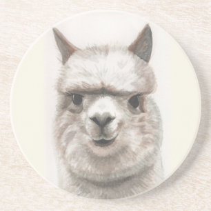 Alpaca Smile Sandstone Natural Onderzetter Waterve