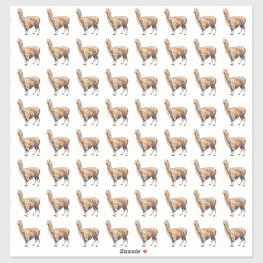 alpaca sticker (Vel)