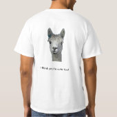 Alpaca T-shirt (Achterkant)