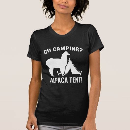 Alpaca Tent T-shirt (Voorkant)