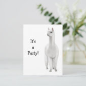 Alpaca Uitnodiging (Staand voorkant)