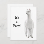 Alpaca Uitnodiging (Voorkant / Achterkant)