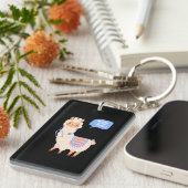Alpaca Uw Wond Leuke Llama Wond Verpleegkundige Sleutelhanger (Voorkant Rechts)