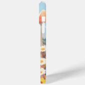 Alpaca verstopt zich in bloemen Case-Mate iPhone case (Achterkant / Links)