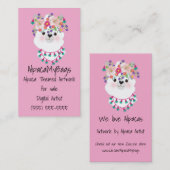 Alpaca Visitekaartje (Voorkant / Achterkant)