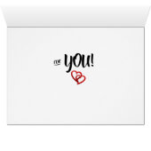 ALPACA ZEGT: "IK HEB ALLEEN OGEN VOOR JULLIE" VAN (Binenzijde Horizontaal (Onderkant))