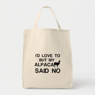 ALPACA ZEI NEE TOTE BAG