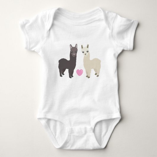 Alpacas en hart romper (Voorkant)