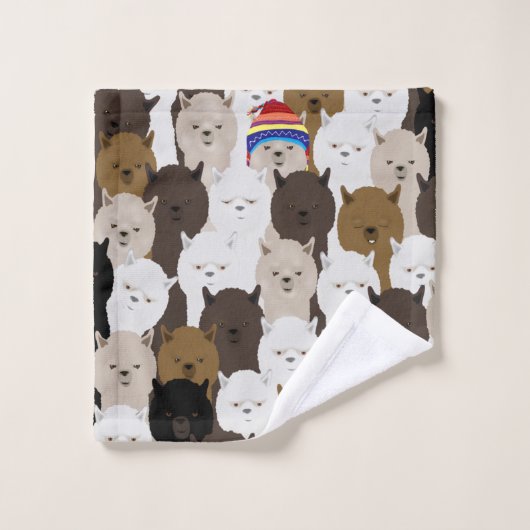 Alpacas lave linge (Gant de toilette)