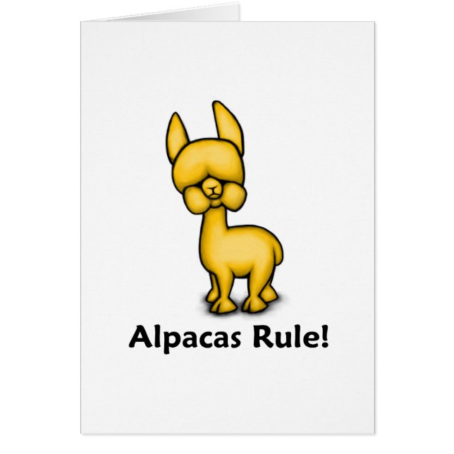 Alpacas Rule! (Voorkant)