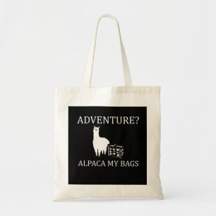 Alpaga d'aventure de sac fourre-tout ma conception