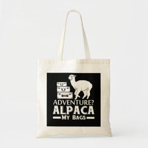 Alpaga d'aventure de sac fourre-tout ma conception