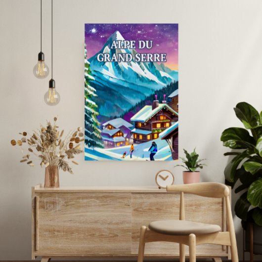 Alpe de Grote Serre Poster