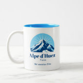 Alpe d'Huez Frankrijk skivakantie mok (Links)