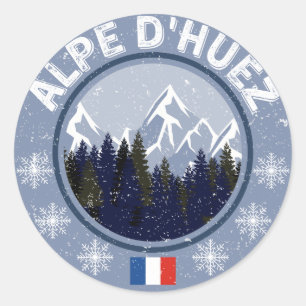 Alpe d'Huez Station de ski Sticker