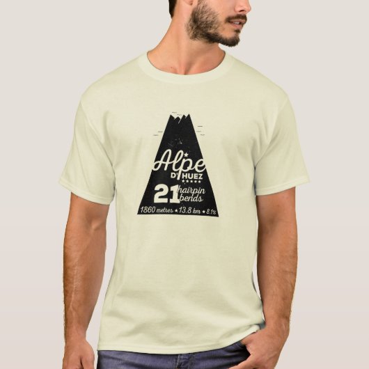 Alpe d'Huez T-shirt (Voorkant)