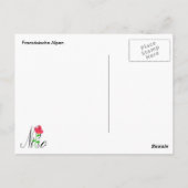 Alpen Briefkaart (Achterkant)