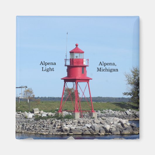 Alpena Light magnet Magneet (Voorkant)
