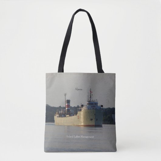 Alpena sur tout le sac fourre-tout (Devant)
