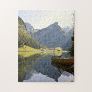 Alpenbergmeer in Zwitserland Legpuzzel