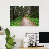 Alpenbos Poster (Thuiskantoor)