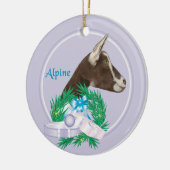 Alpengeit Wreath Holiday Ornament (Links)