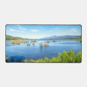 Alpenmeer bureau mat Schitterende bergmeer uitzi