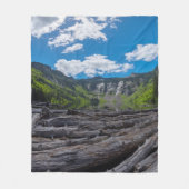 Alpenmeer Fleece Deken (Voorkant)