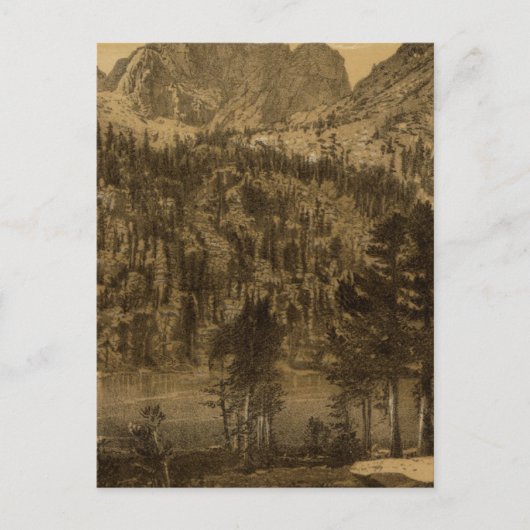 Alpenmeer, Sierra Nevada Briefkaart (Voorkant)