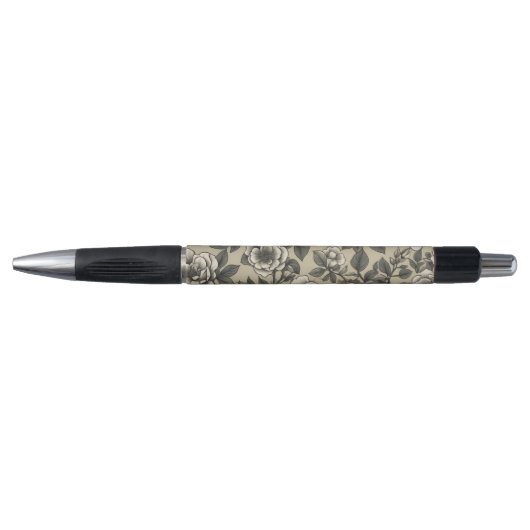 Alpenrose bloemenpatroon  pen (Voorkant)